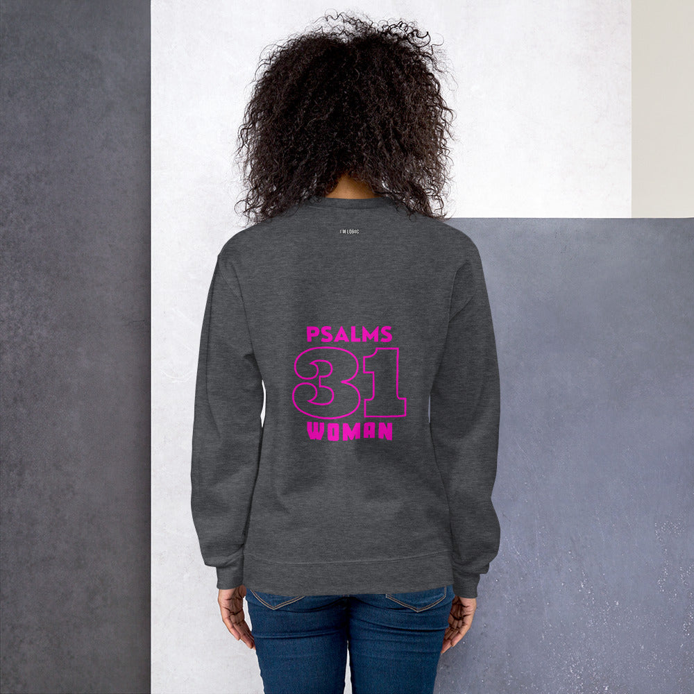 Proverbs 31 Woman 2 Unisex Sweatshirt - Dark Heather / S