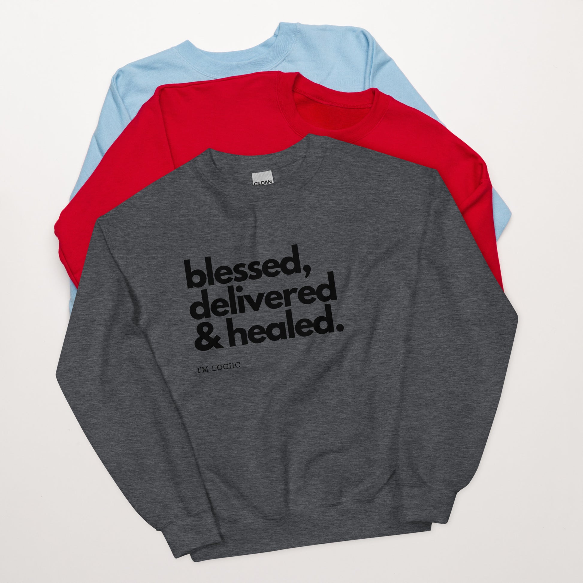 BDH Unisex Sweatshirt - Dark Heather / S