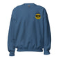 Cool Guy Emoji Unisex Sweatshirt - Indigo Blue / S