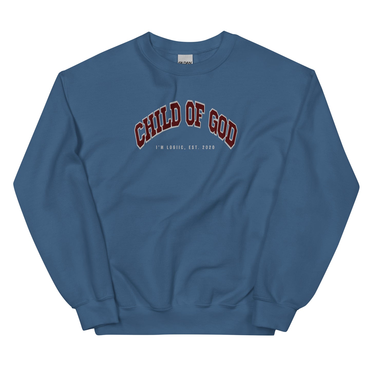 Child of God Unisex Sweatshirt - Indigo Blue / S