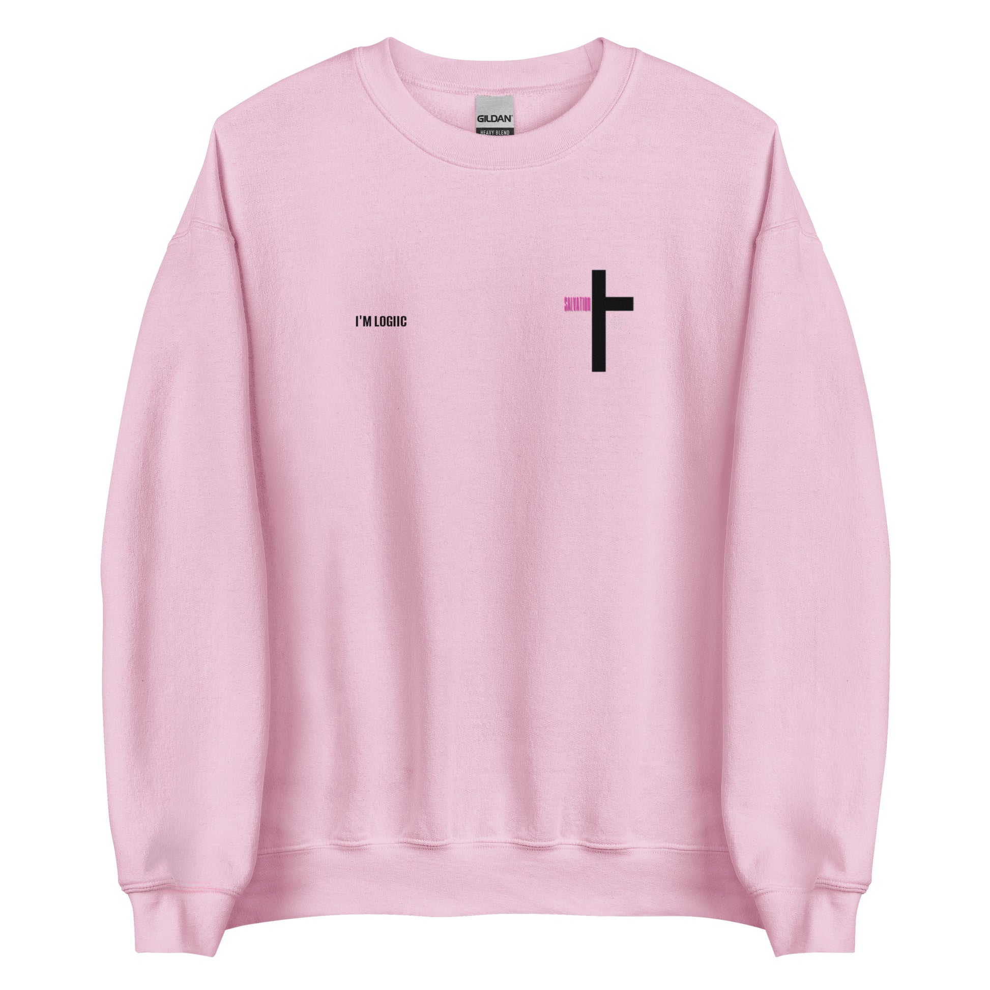 Salvation Unisex Sweatshirt - Light Pink / S - Shirts & Tops