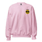 Cool Guy Emoji Unisex Sweatshirt - Light Pink / S