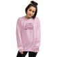 Love You Mom Unisex Sweatshirt - Light Pink / S - Shirts &
