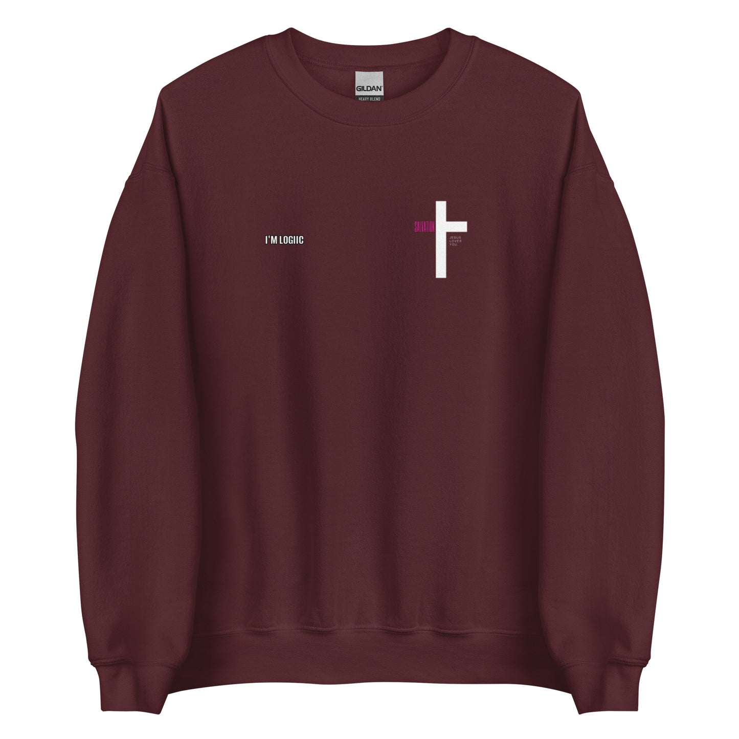 Salvation Unisex Sweatshirt - Maroon / S - Shirts & Tops