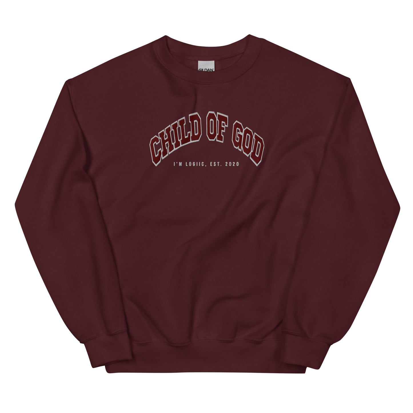 Child of God Unisex Sweatshirt - Maroon / S