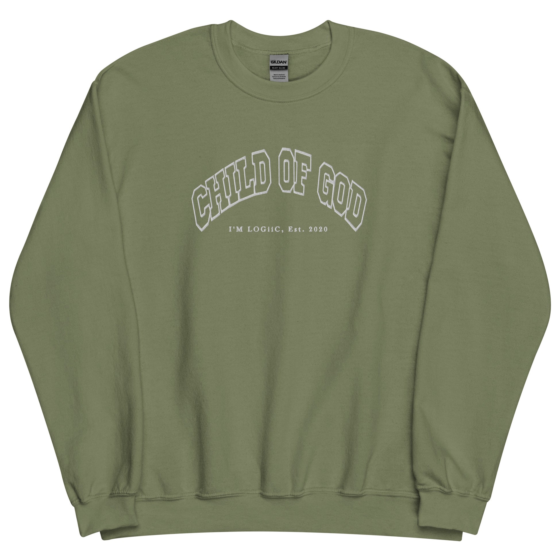 Child of God Unisex Sweatshirt - Military Green / S