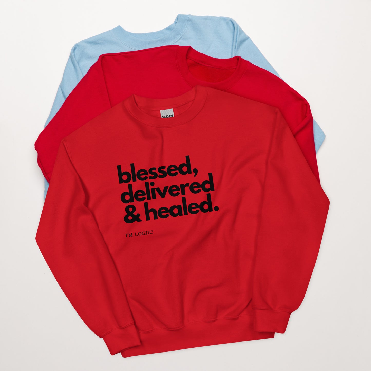 BDH Unisex Sweatshirt - Red / S