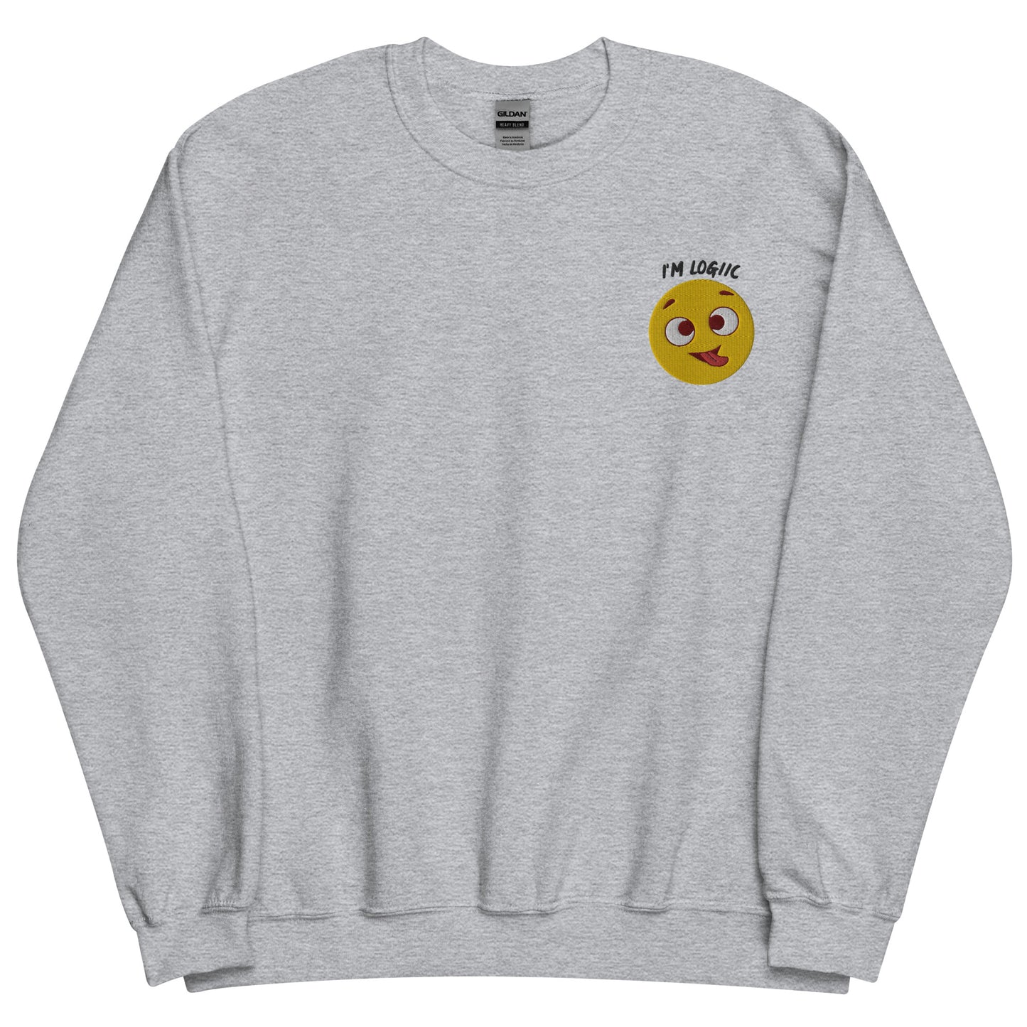Silly Face Unisex Sweatshirt - Sport Grey / S
