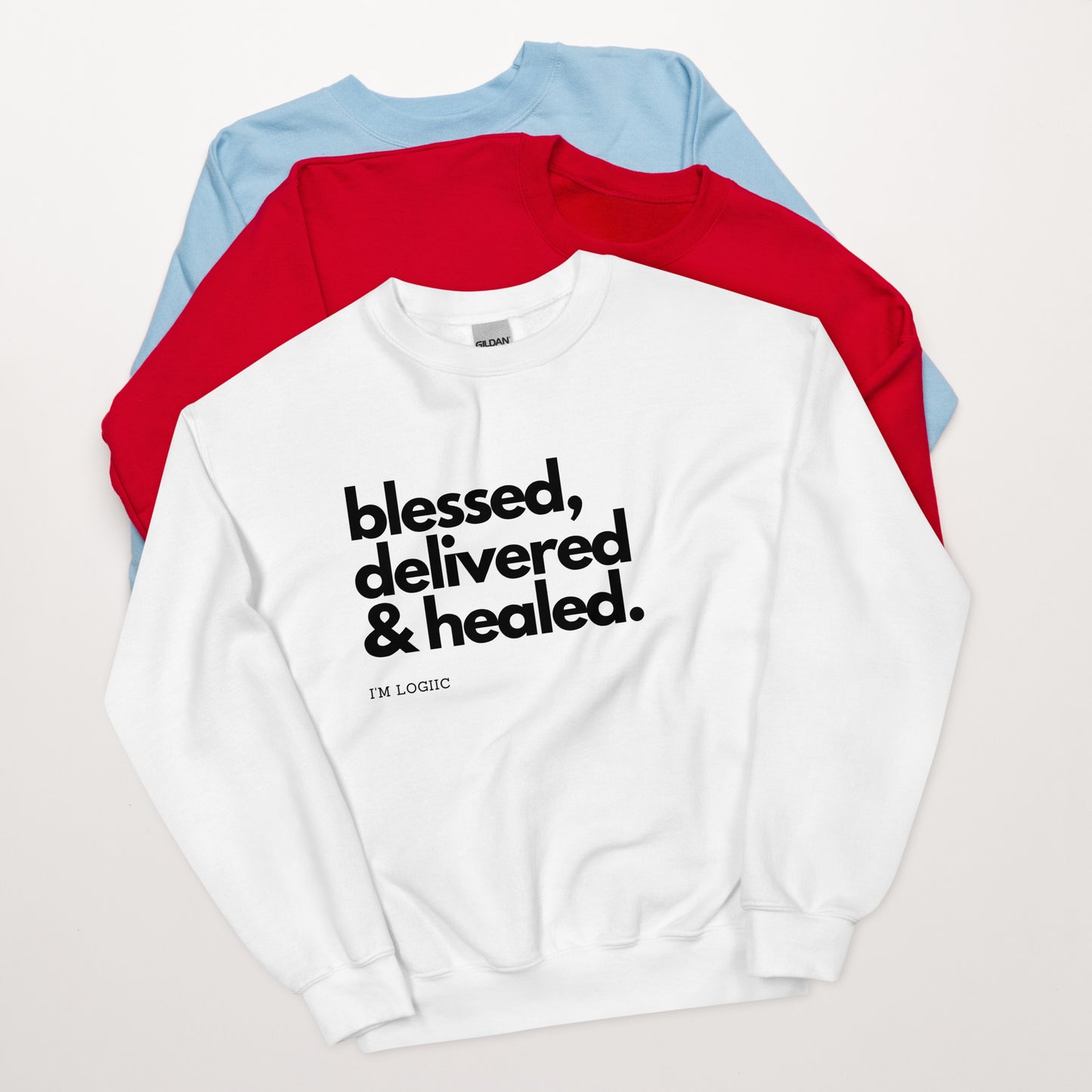 BDH Unisex Sweatshirt - White / S