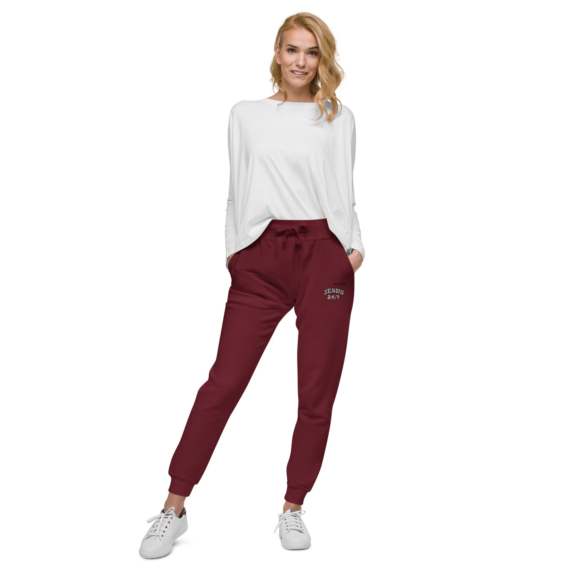 Jesus 24/7 Unisex fleece sweatpants - Pants
