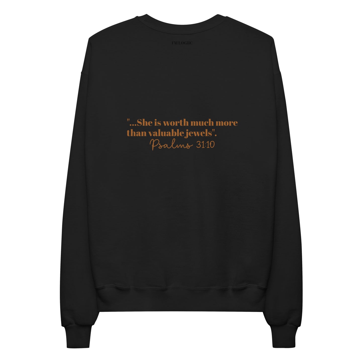 Woman of God Embroidered Crew Neck