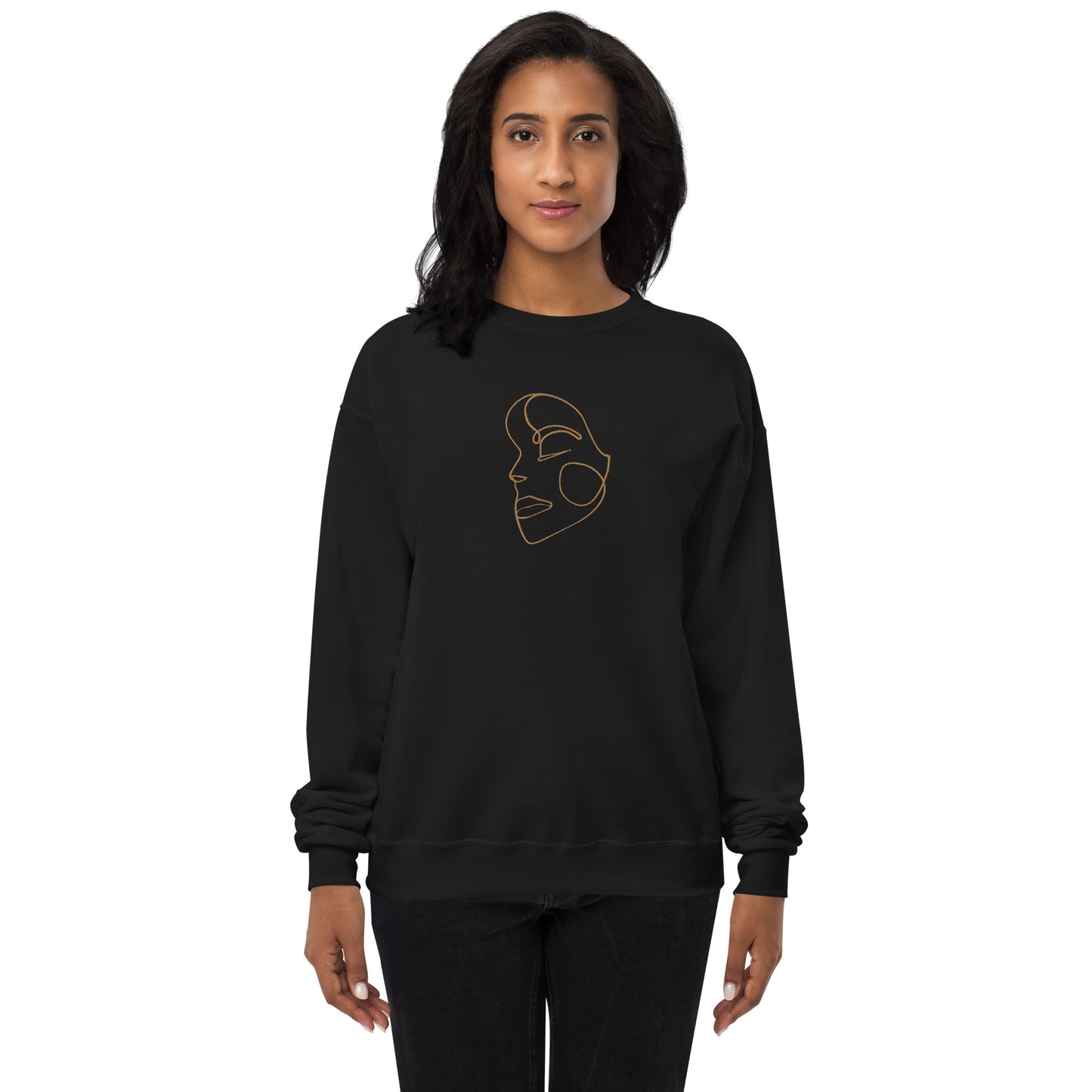 Woman of God Embroidered Crew Neck