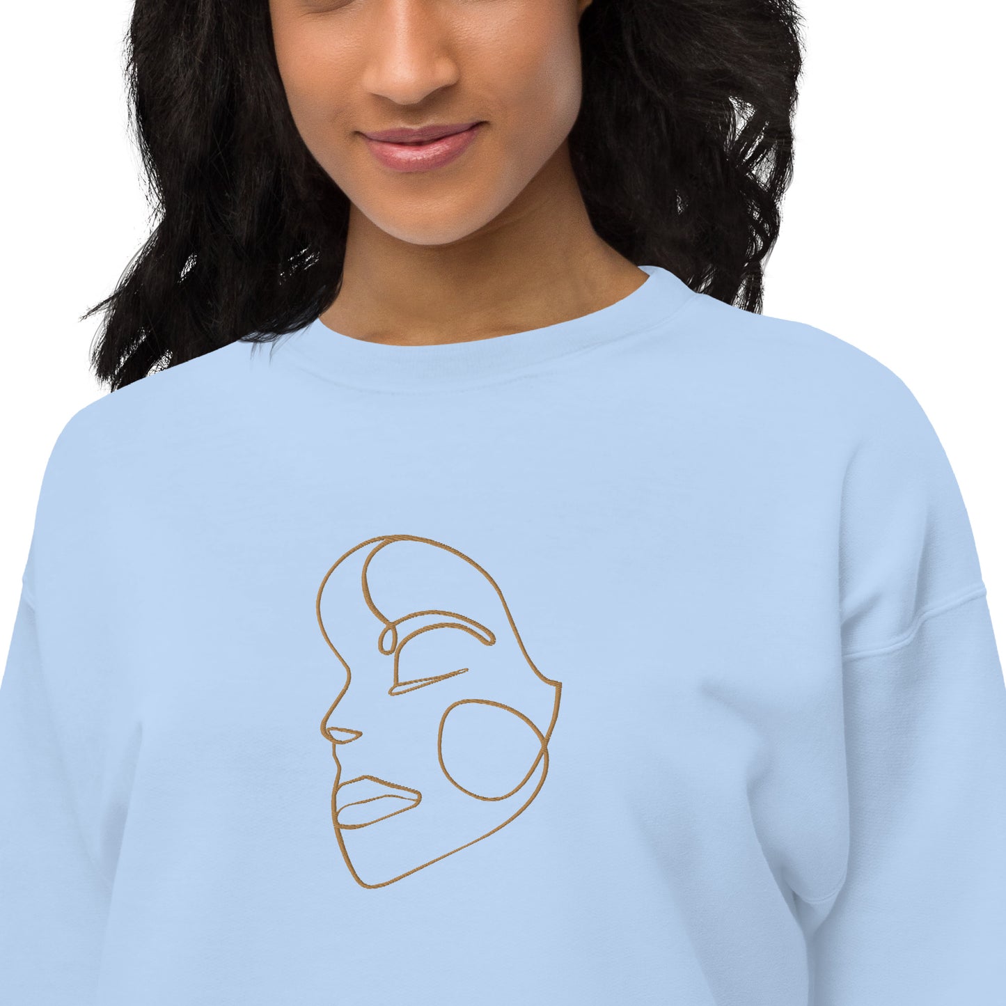 Woman of God Embroidered Crew Neck