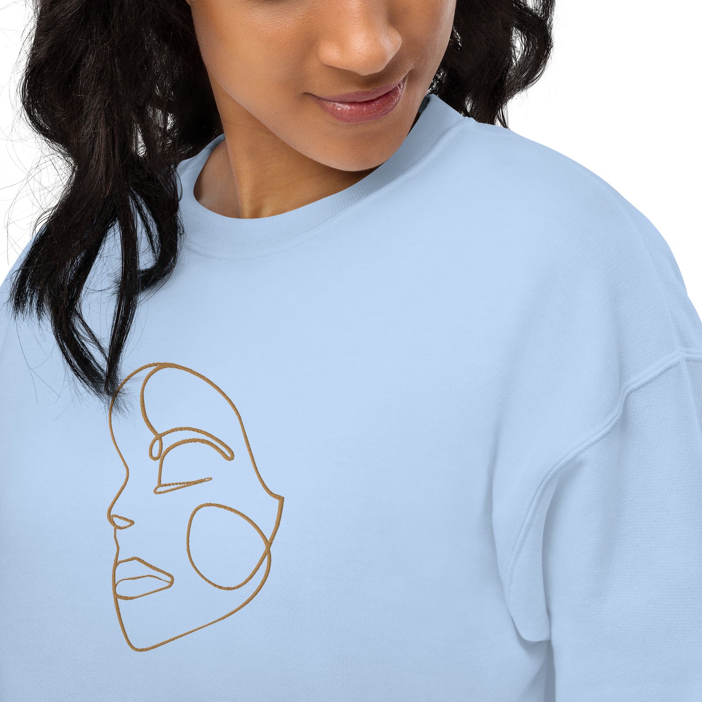 Woman of God Embroidered Crew Neck