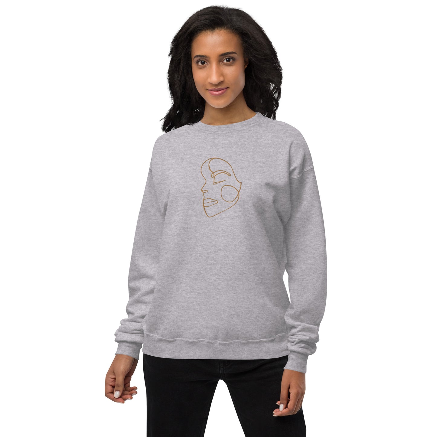 Woman of God Embroidered Crew Neck