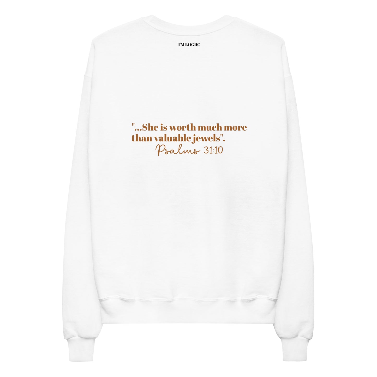 Woman of God Embroidered Crew Neck