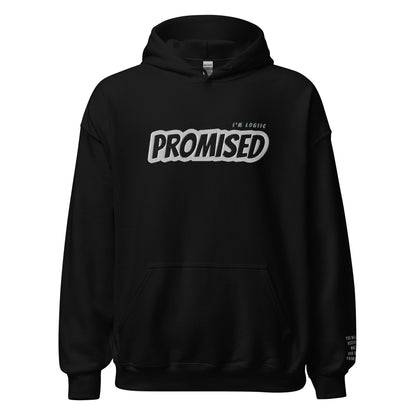 Promised Embroidered Unisex Hoodie - S - Shirts & Tops