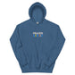 Prayer Warrior Embroidered Hoodie - Indigo Blue / S - Shirts