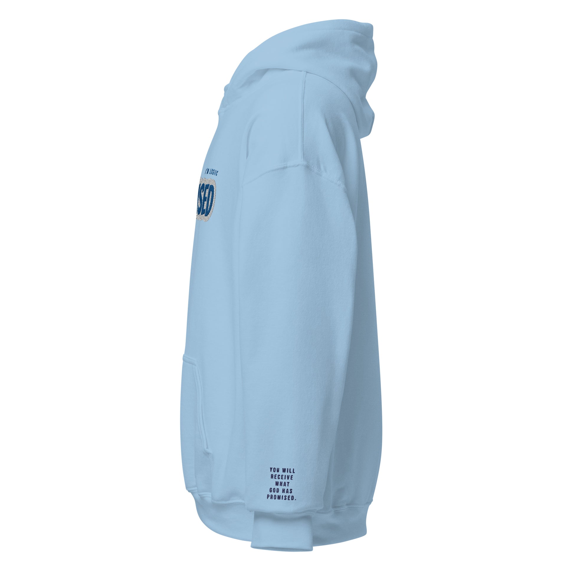 Promised Embroidered Unisex Hoodie - Shirts & Tops