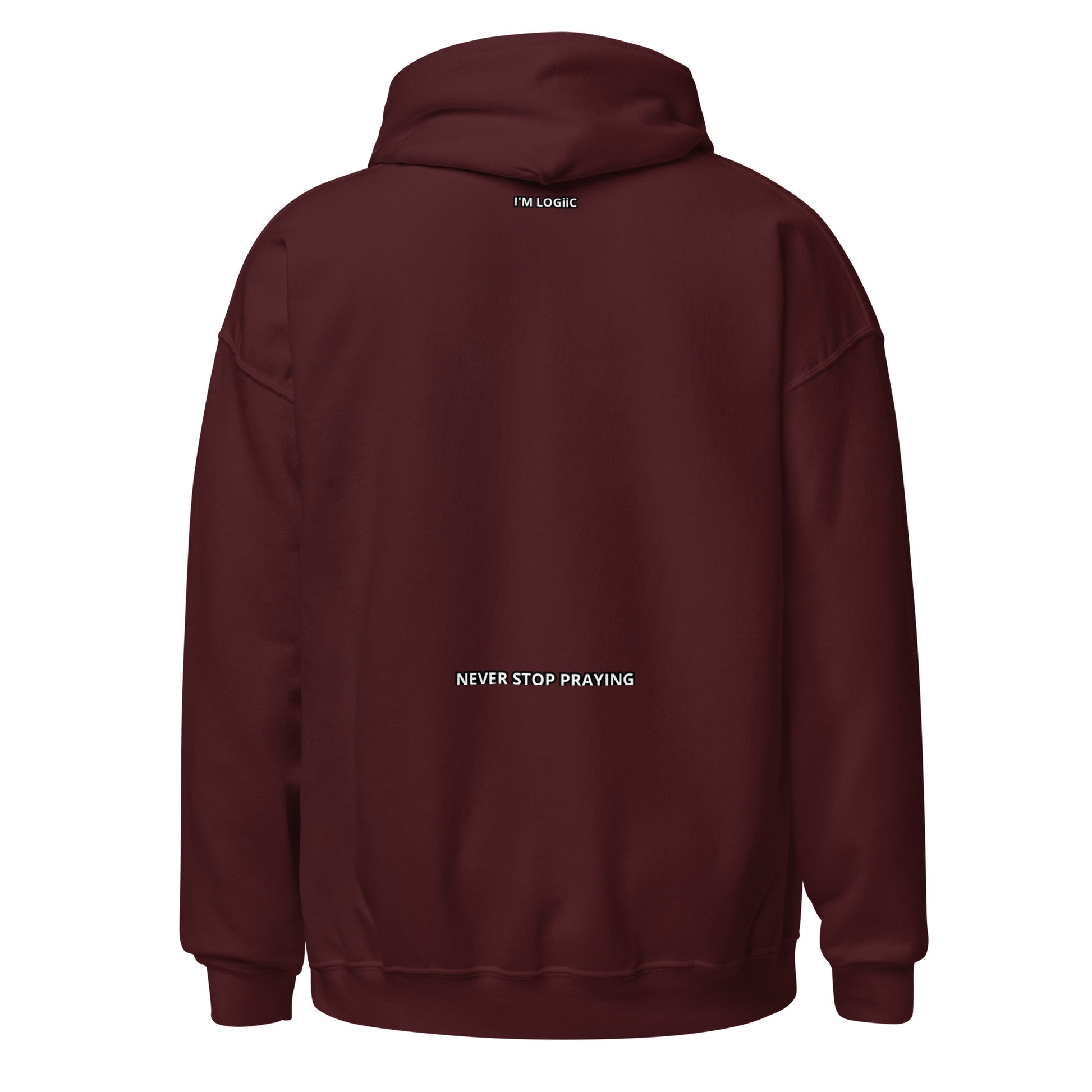 Prayer Warrior Embroidered Hoodie - Shirts & Tops