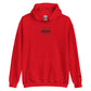 Jesus Embroidery Unisex Hoodie - Red / S