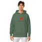 Bear Fruit Unisex pigment-dyed hoodie - Pigment Alpine Green