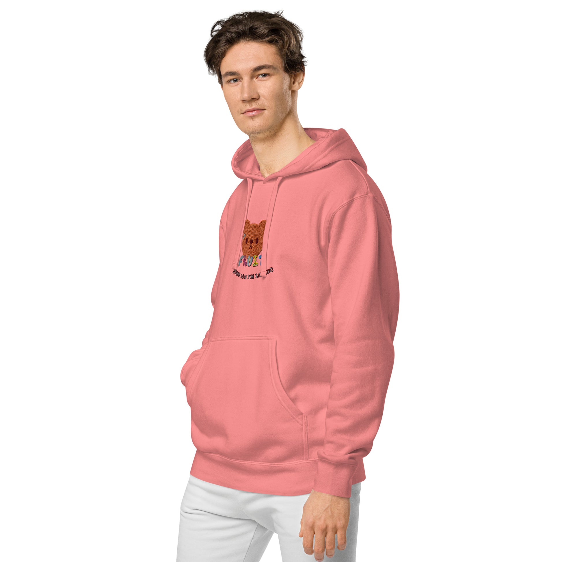 Bear Fruit Unisex pigment-dyed hoodie