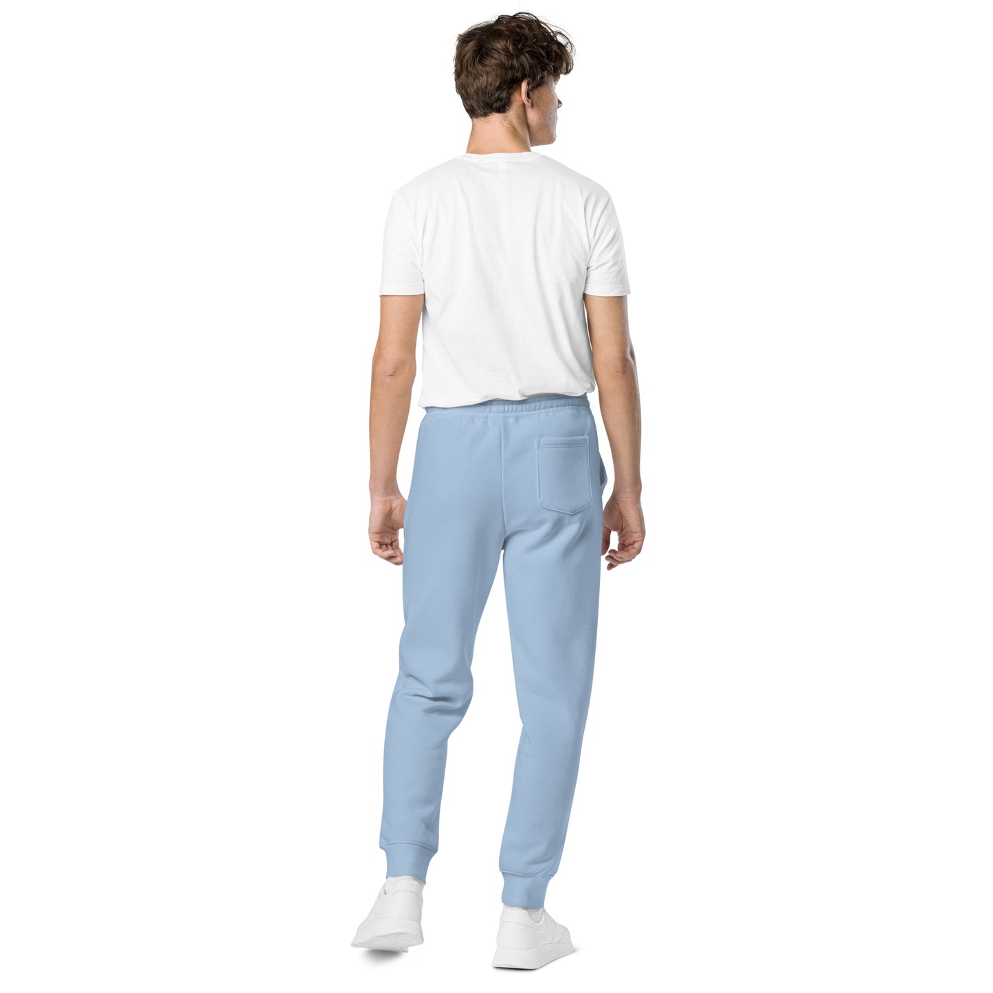 Brand Logo Unisex pigment-dyed sweatpants