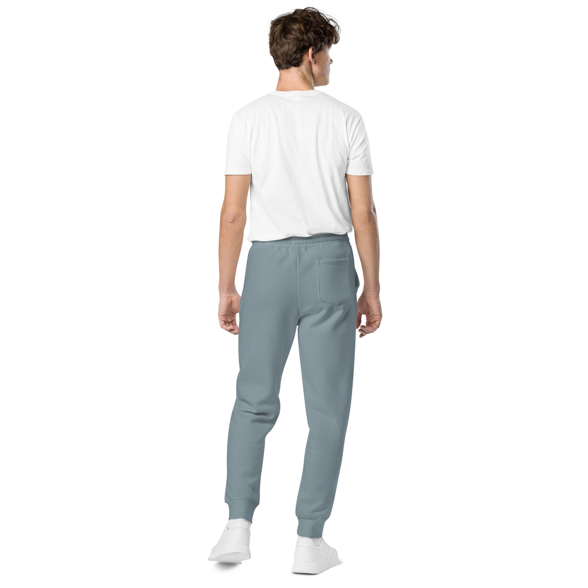 Brand Logo Unisex pigment-dyed sweatpants