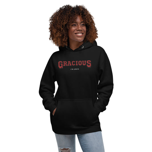 Gracious Unisex Hoodie - Black / S