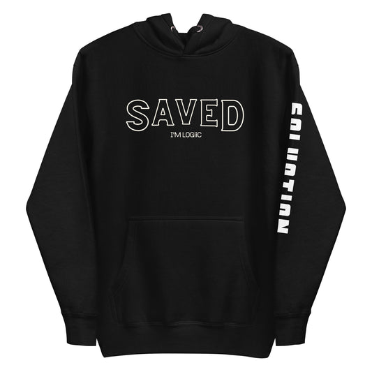 Saved Unisex Hoodie - Black / S