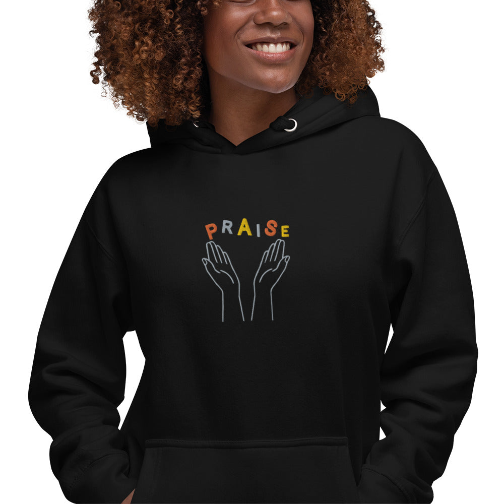 Praise Hands Unisex Hoodie - Shirts & Tops