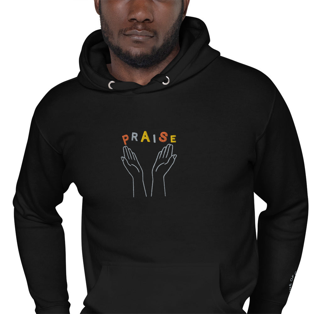 Praise Hands Unisex Hoodie - Shirts & Tops