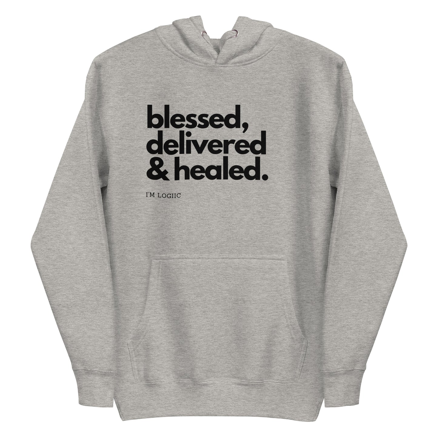 BDH Unisex Hoodie - Carbon Grey / S