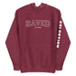 Saved Unisex Hoodie - Maroon / S