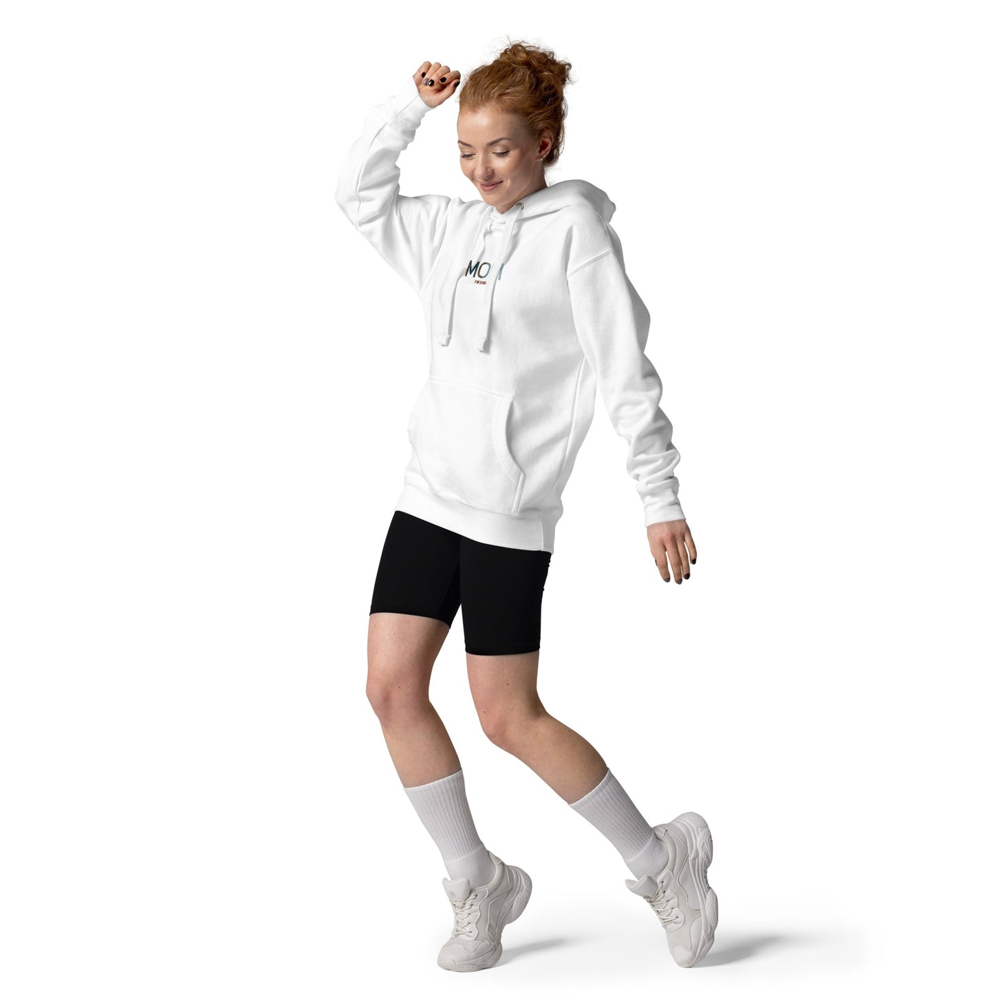 MOM Unisex Hoodie - White / S - Shirts & Tops