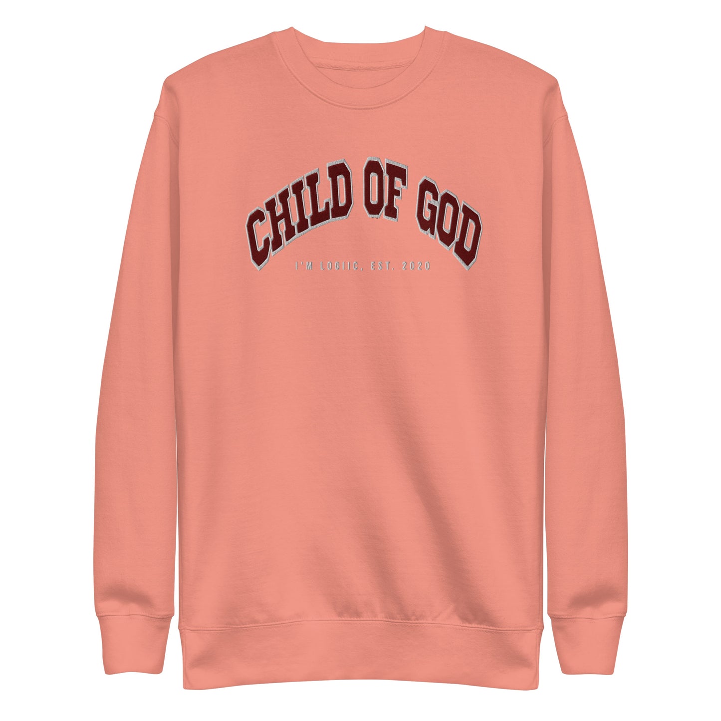 Child of God Unisex Premium Sweatshirt - Dusty Rose / S -