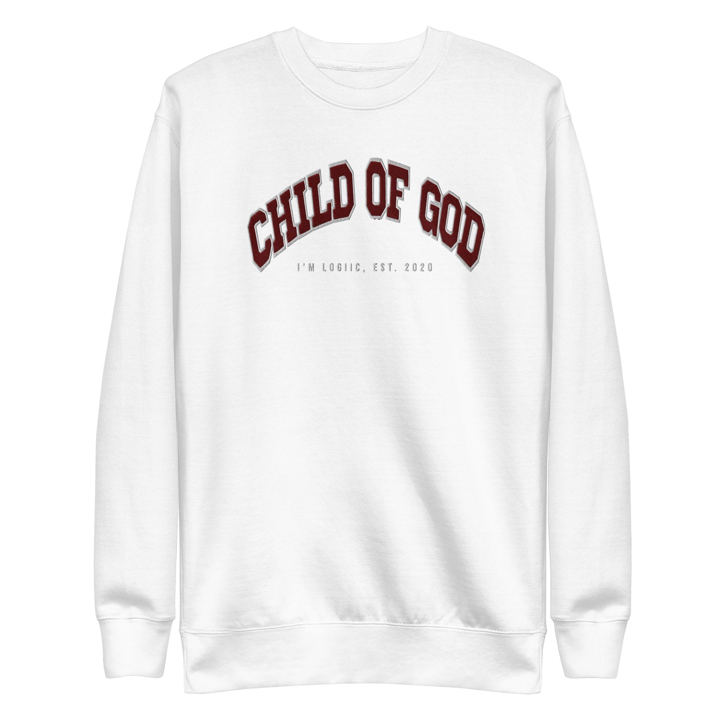 Child of God Unisex Premium Sweatshirt - White / S - Shirts