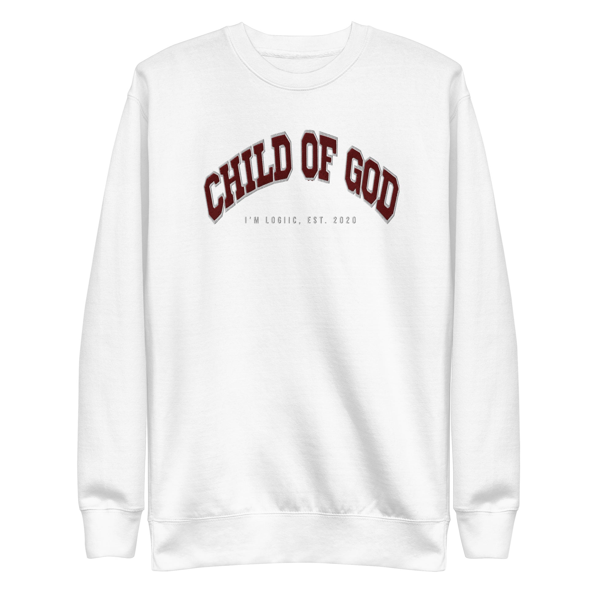 Child of God Unisex Premium Sweatshirt - White / S - Shirts