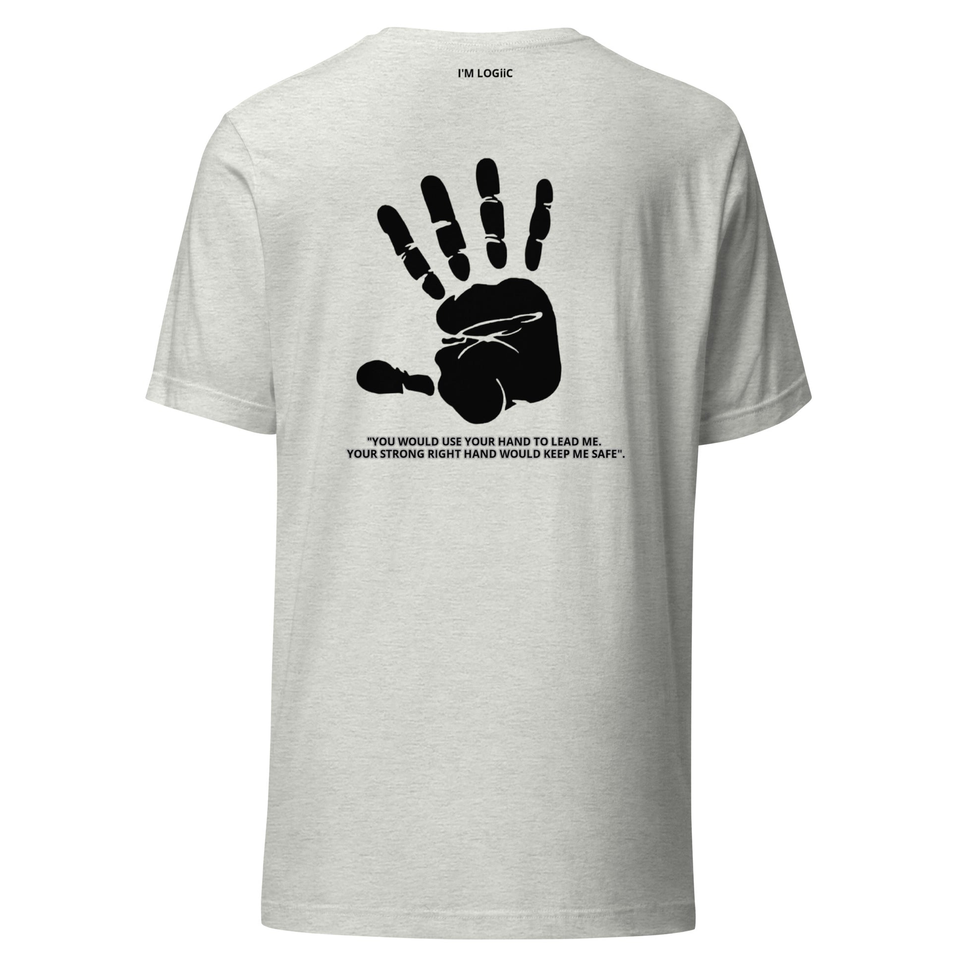 The Lord’s Touch Embroidery Unisex t-shirt - Ash / S -