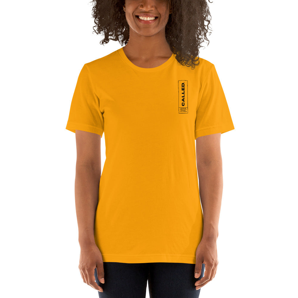 Called Unisex t-shirt - Gold / S - Shirts & Tops
