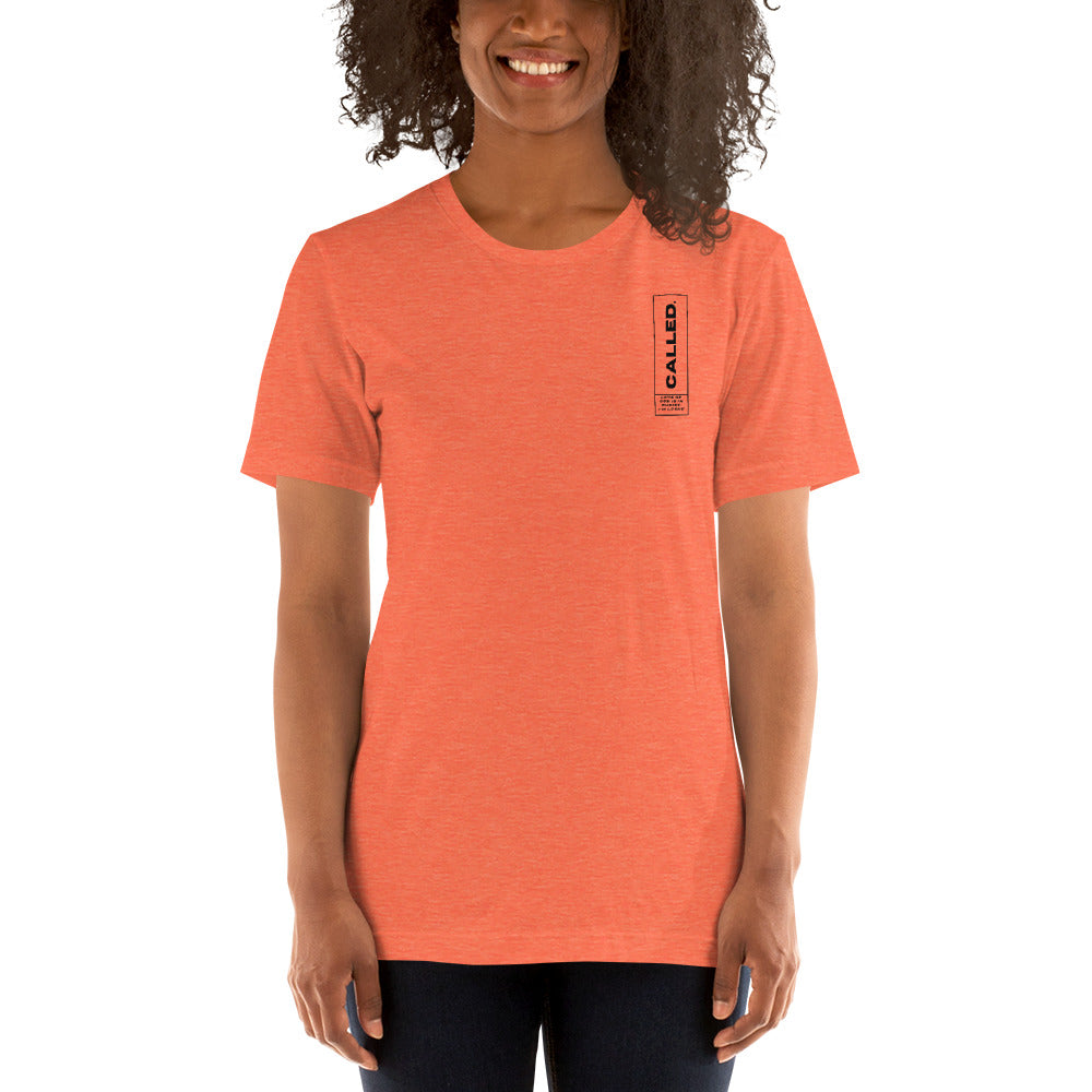 Called Unisex t-shirt - Heather Orange / S - Shirts & Tops