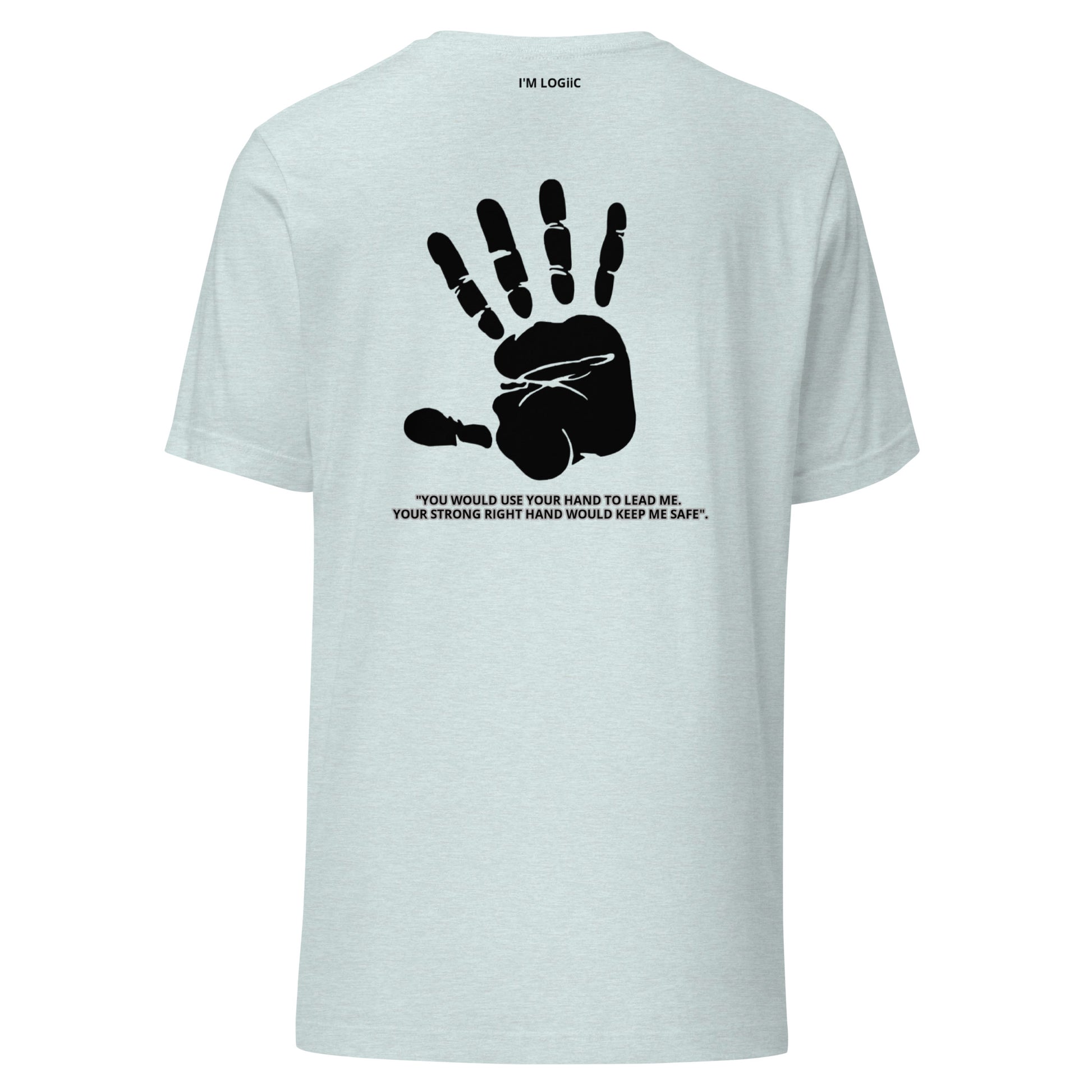 The Lord’s Touch Embroidery Unisex t-shirt - Heather Prism