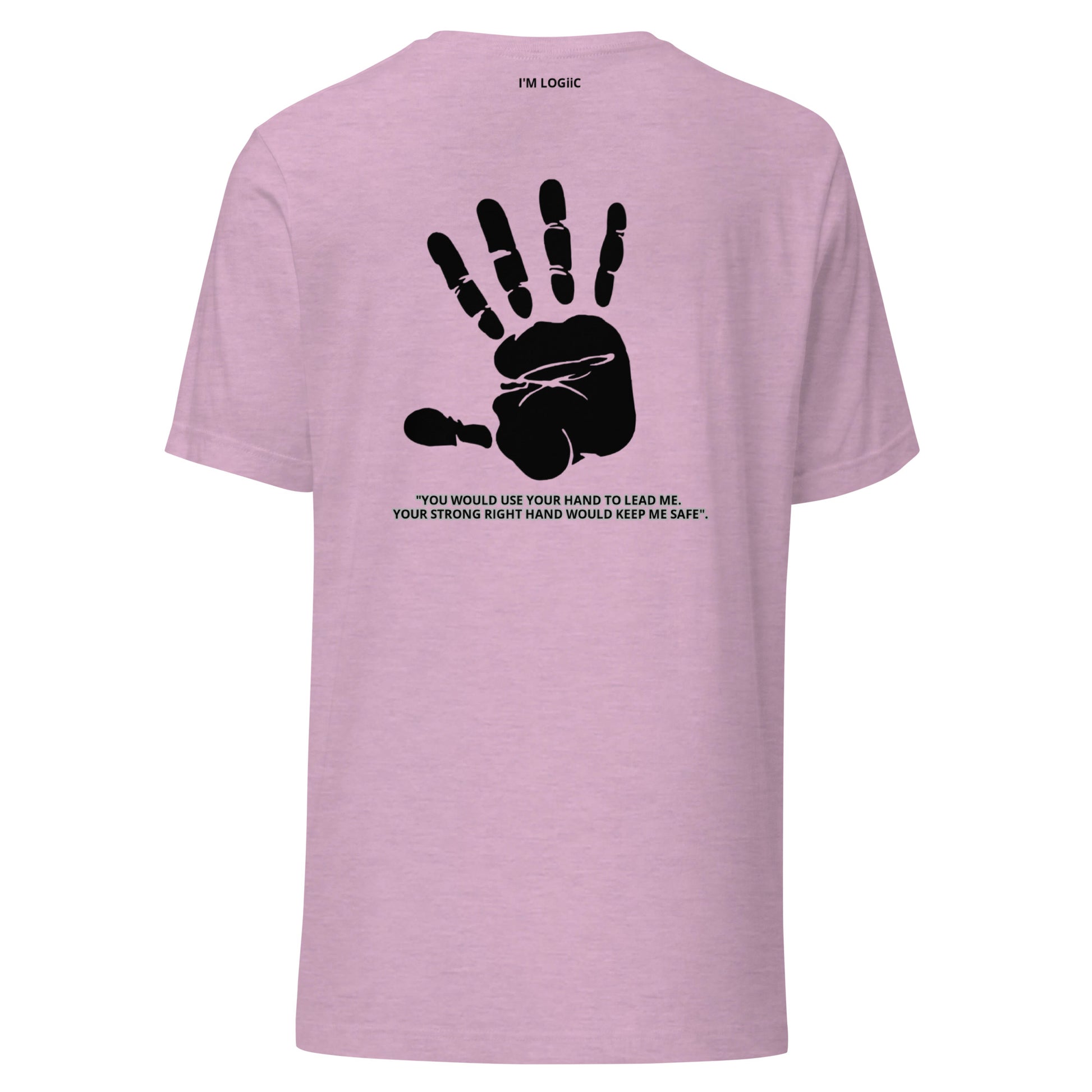 The Lord’s Touch Embroidery Unisex t-shirt - Heather Prism