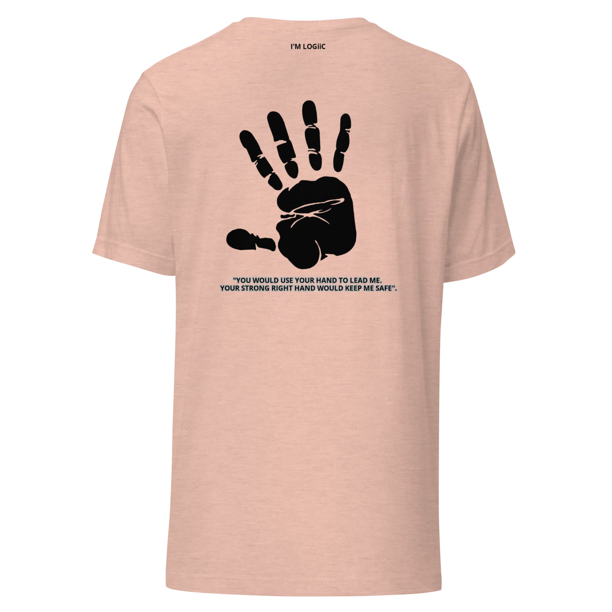 The Lord’s Touch Embroidery Unisex t-shirt - Heather Prism