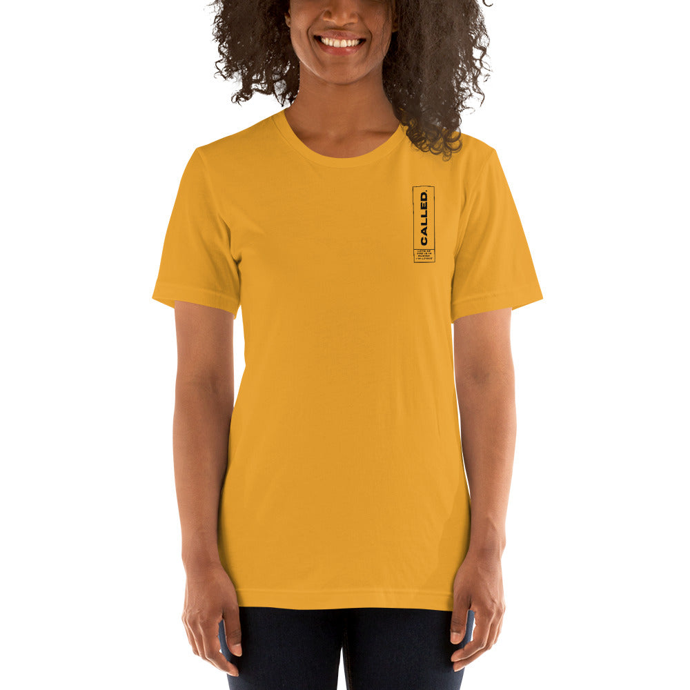 Called Unisex t-shirt - Mustard / S - Shirts & Tops