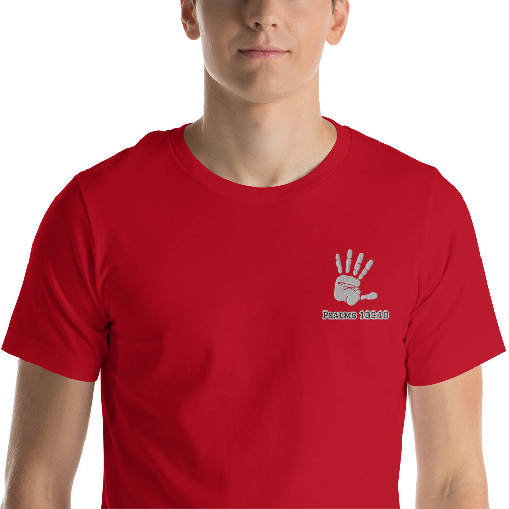 Lord’s Touch Embroidery Unisex t-shirt - Red / S - Shirts &