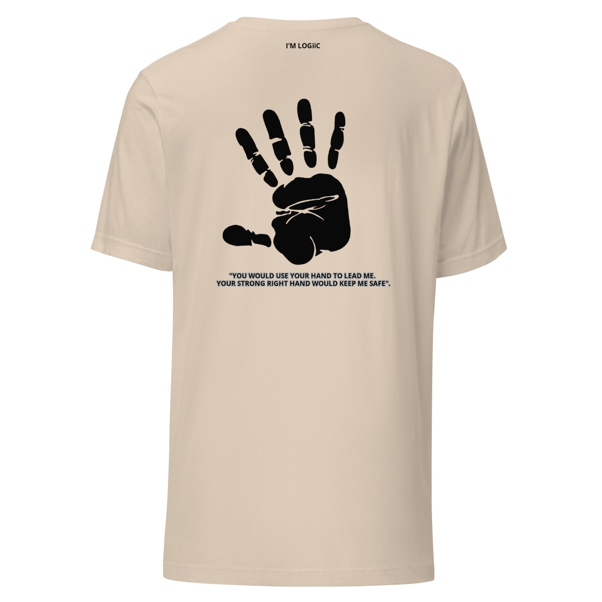 The Lord’s Touch Embroidery Unisex t-shirt - Soft Cream / S