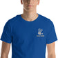 Lord’s Touch Embroidery Unisex t-shirt - True Royal / S -
