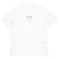 Praise Hands Embroidered T-shirt (center) - S / WHITE -